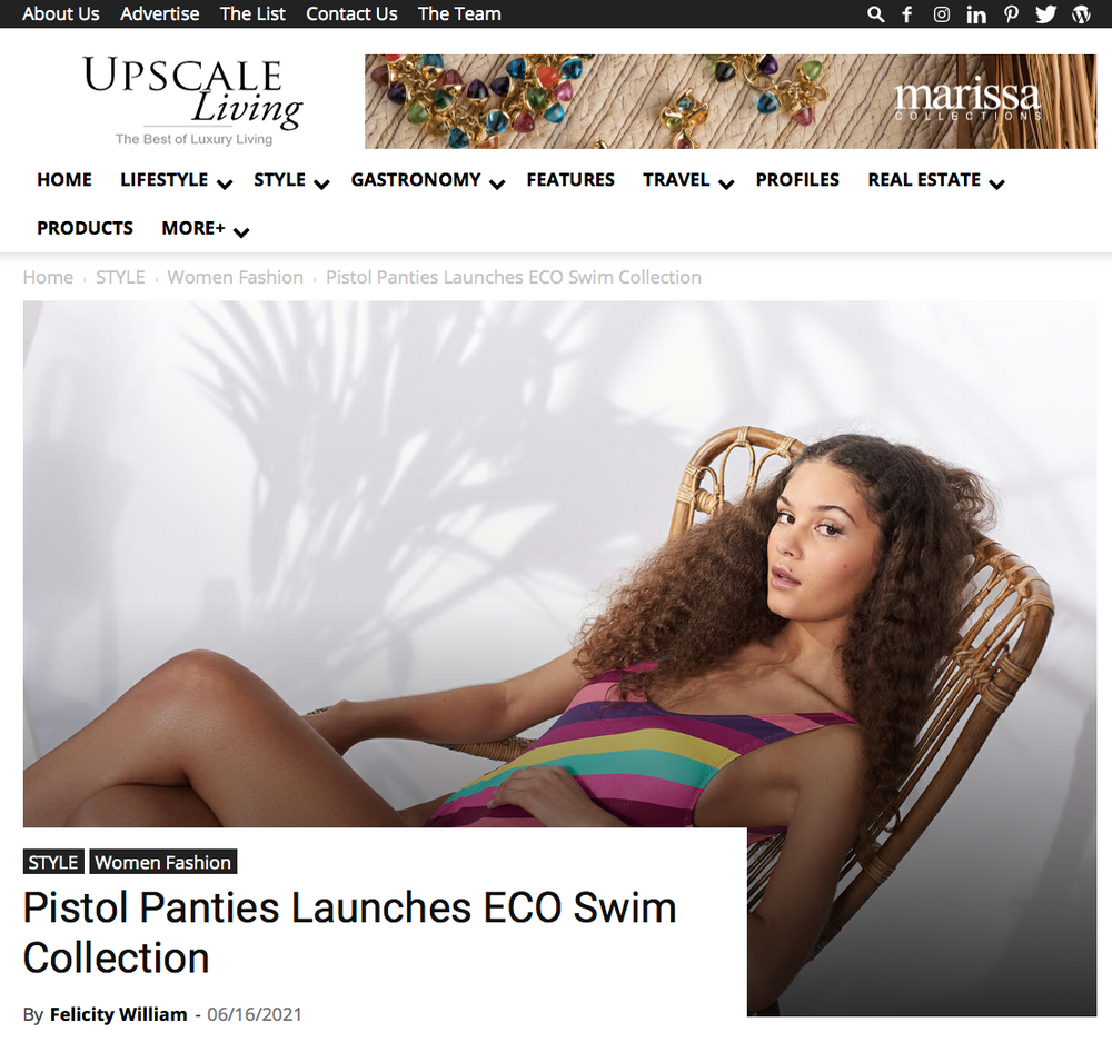 Pistol Panties Launches ECO Swim Collection - By Felicity William - 06/16/2021