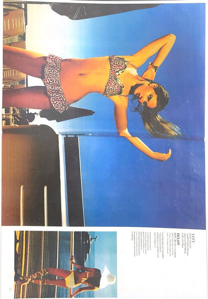 Tatler X Pistol Panties: Eva Herzigová's Supermodel Holiday Style!