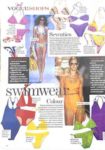 Vogue: Seventies Swimwear & Colour Trends for Summer!