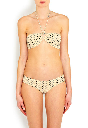 
                  
                    Britt Cream Polka Dot Bikini
                  
                